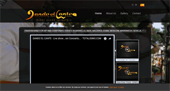 Desktop Screenshot of dandoelcante.com