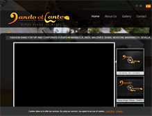 Tablet Screenshot of dandoelcante.com